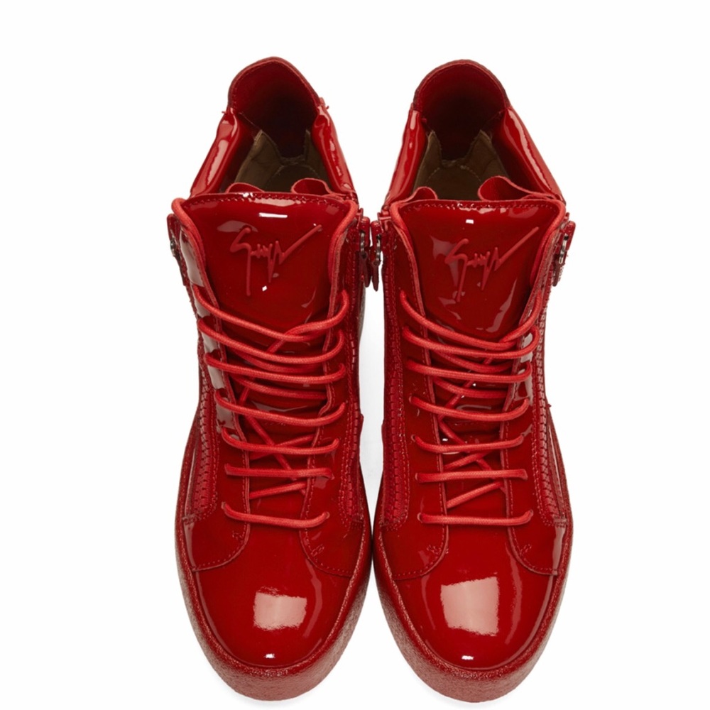 I’m selling red Giuseppe sneakers for 300$